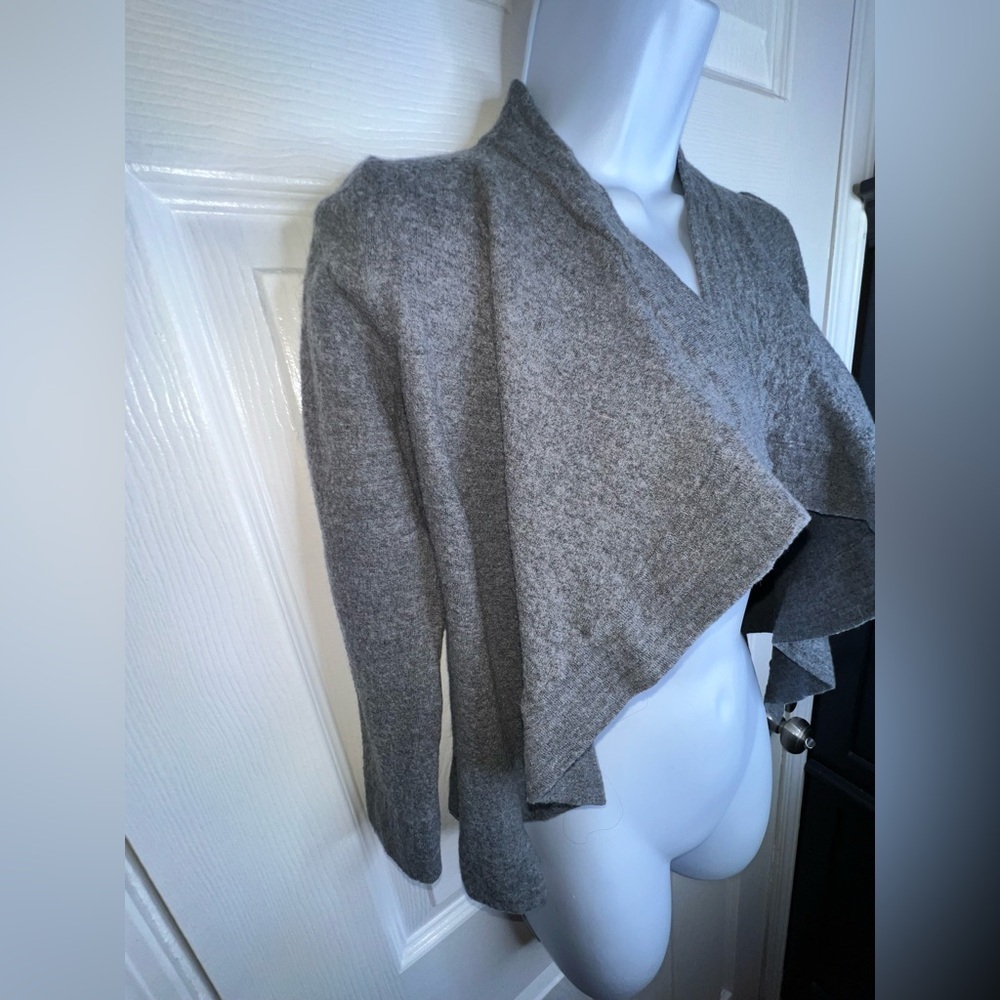 Max Studio Women’s Large 100% Extra Fine Merino Wool Knit Sweater Top L FLAW XS - Picture 5 of 13